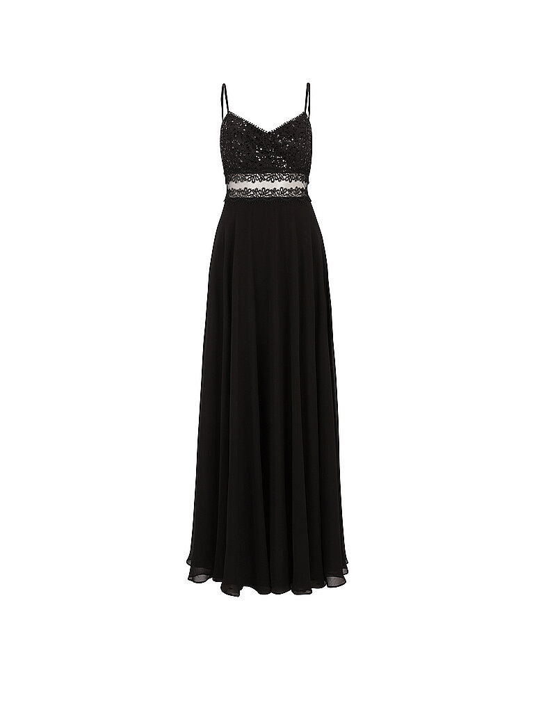 Vera Mont Abendkleid Schwarz 36 3